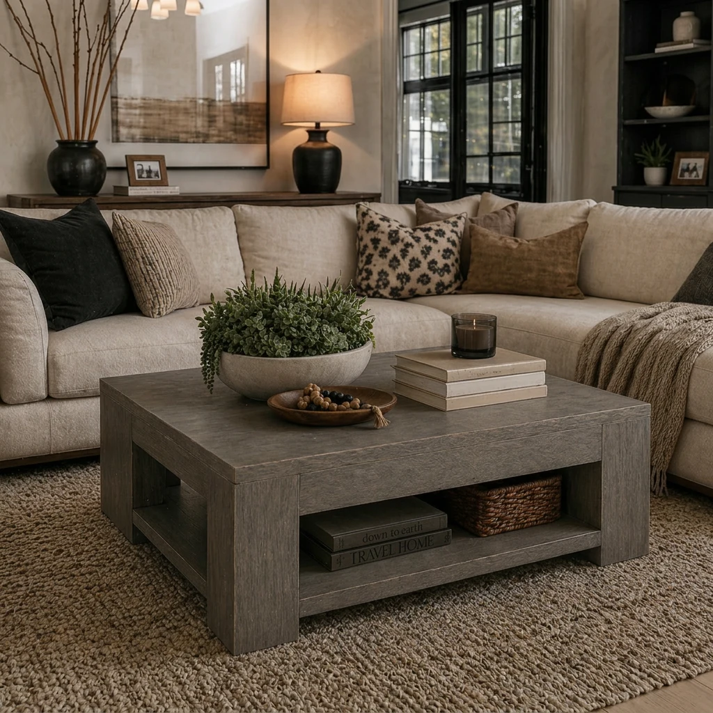 Handcrafted coffee table by Groundwork